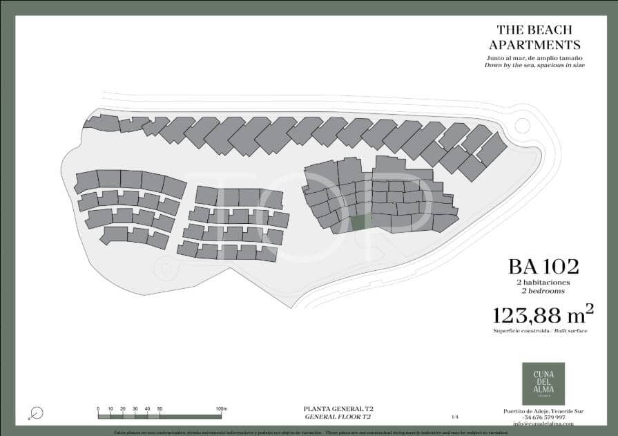 2 soverom Leilighet til salgs i Adeje med svømmebasseng garasje - € 1 240 223 (Ref: 9990072)