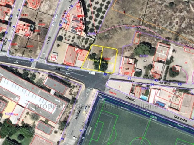 Building Plot for sale in Vera Ciudad, Vera - € 135,000 (Ref: 9150051)