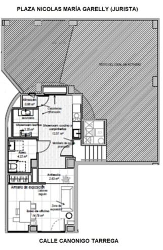 Commerciale in vendita in Valencia citta - 150.000 € (Rif: 10077589)