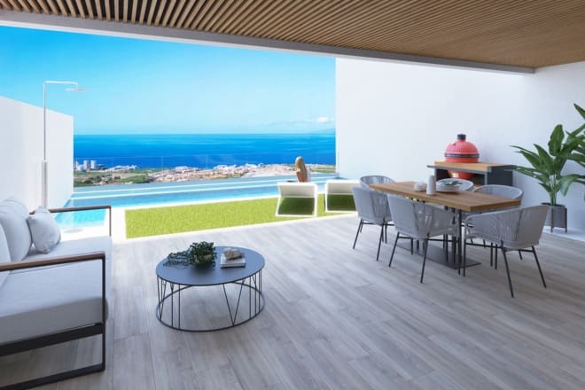 2 soveværelse Lejlighed til salg i Los Menores med swimmingpool garage - € 480.000 (Ref: 10186396)