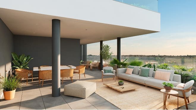 2 soveværelse Penthouse til salg i Dos Hermanas med swimmingpool garage - € 247.900 (Ref: 8572854)