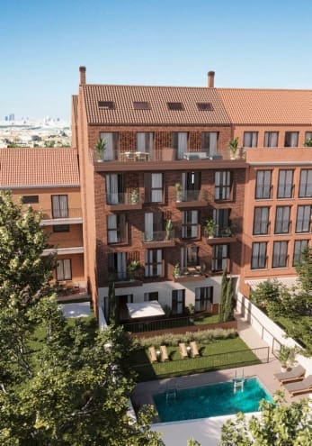 2 soveværelse Penthouse til salg i Madrid by med swimmingpool - € 428.500 (Ref: 8572878)