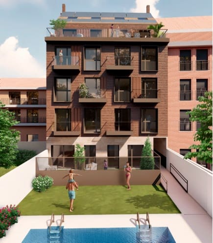 2 soveværelse Penthouse til salg i Madrid by med swimmingpool - € 428.500 (Ref: 8572878)