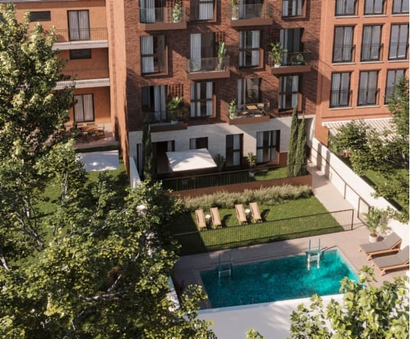 2 soveværelse Penthouse til salg i Madrid by med swimmingpool - € 428.500 (Ref: 8572878)
