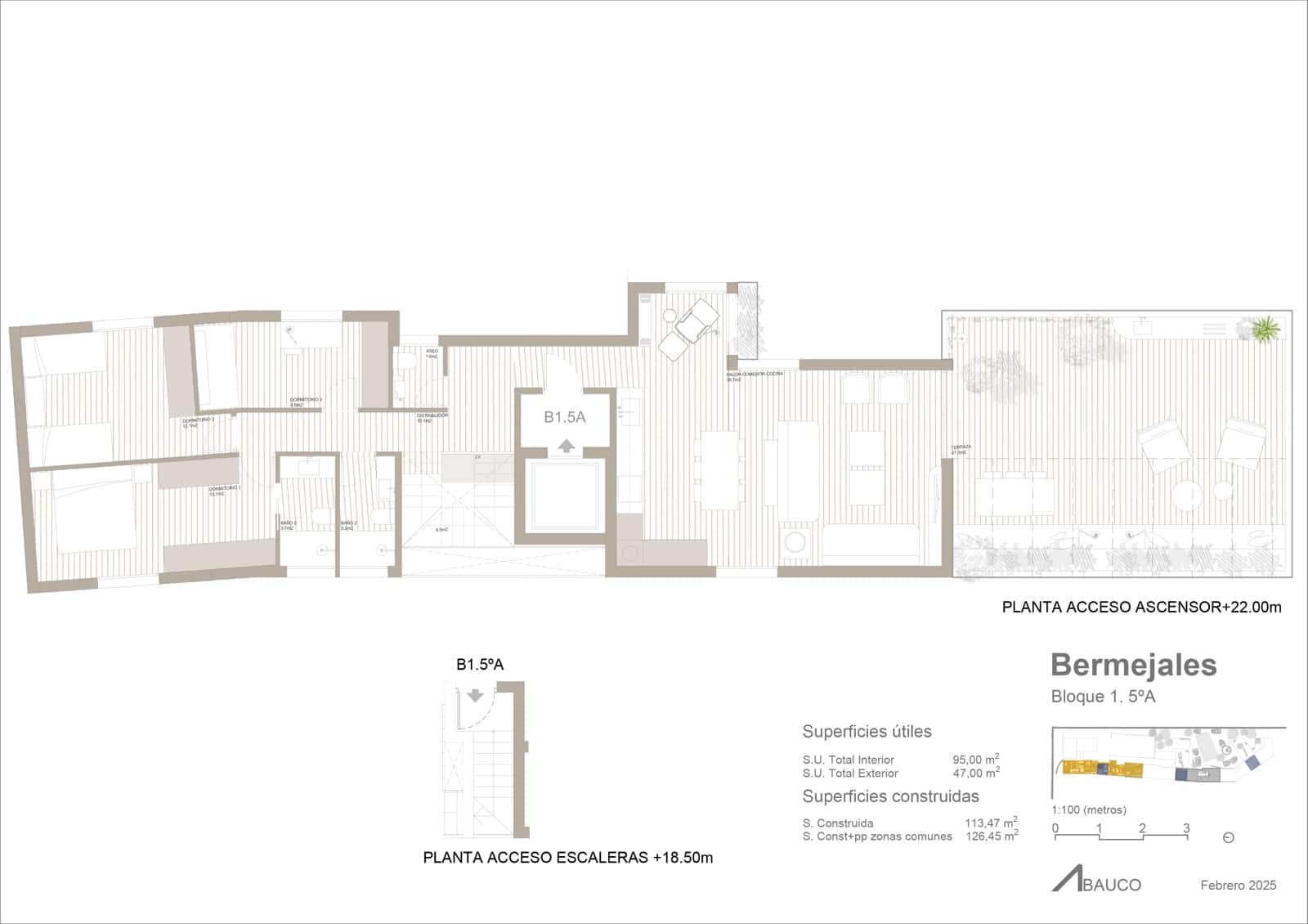 3 makuuhuone Asunto myytävänä paikassa Sevilla kaupunki mukana uima-altaan 
autotalli - 622 000 € (Ref: 8957082)