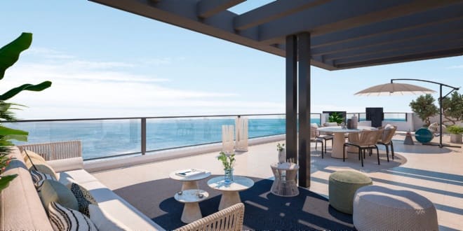 2 bedroom Flat for sale in Benajarafe with pool garage - € 410,300 (Ref: 9089761)
