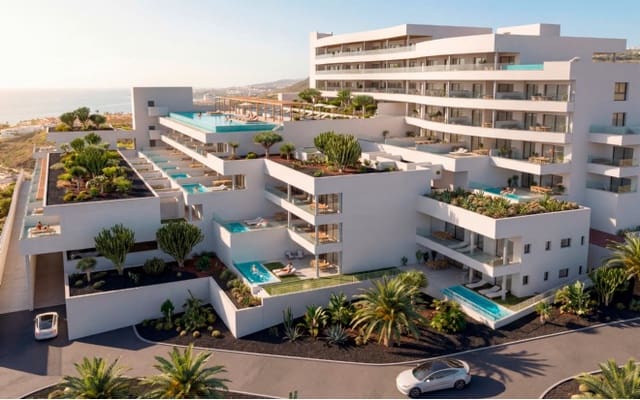 2 soveværelse Lejlighed til salg i Los Menores, Adeje med swimmingpool garage - € 655.000 (Ref: 9204495)