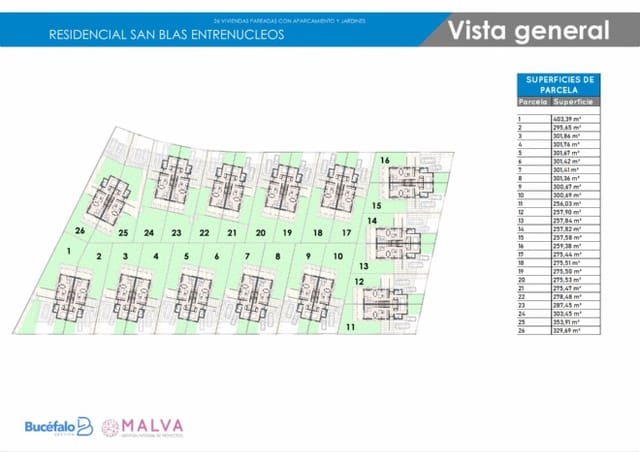 4 soveværelse Villa til salg i Dos Hermanas med garage - € 372.000 (Ref: 9242881)