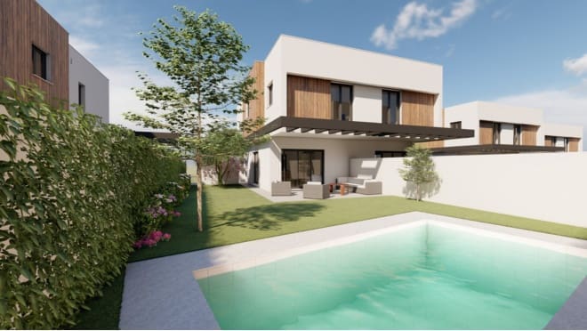 4 soveværelse Villa til salg i Dos Hermanas med garage - € 377.000 (Ref: 9242883)