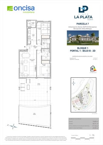 Piso de 2 habitaciones en Benajarafe, Vélez-Málaga en venta con piscina garaje - 391.000 € (Ref: 9406457)