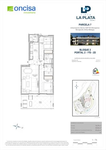 Piso de 2 habitaciones en Benajarafe, Vélez-Málaga en venta con piscina garaje - 406.000 € (Ref: 9406460)