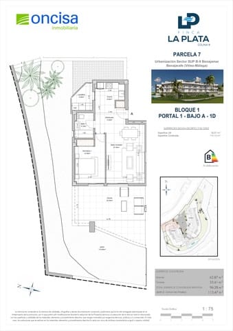 Piso de 1 habitación en Benajarafe, Vélez-Málaga en venta con piscina garaje - 315.000 € (Ref: 9504003)