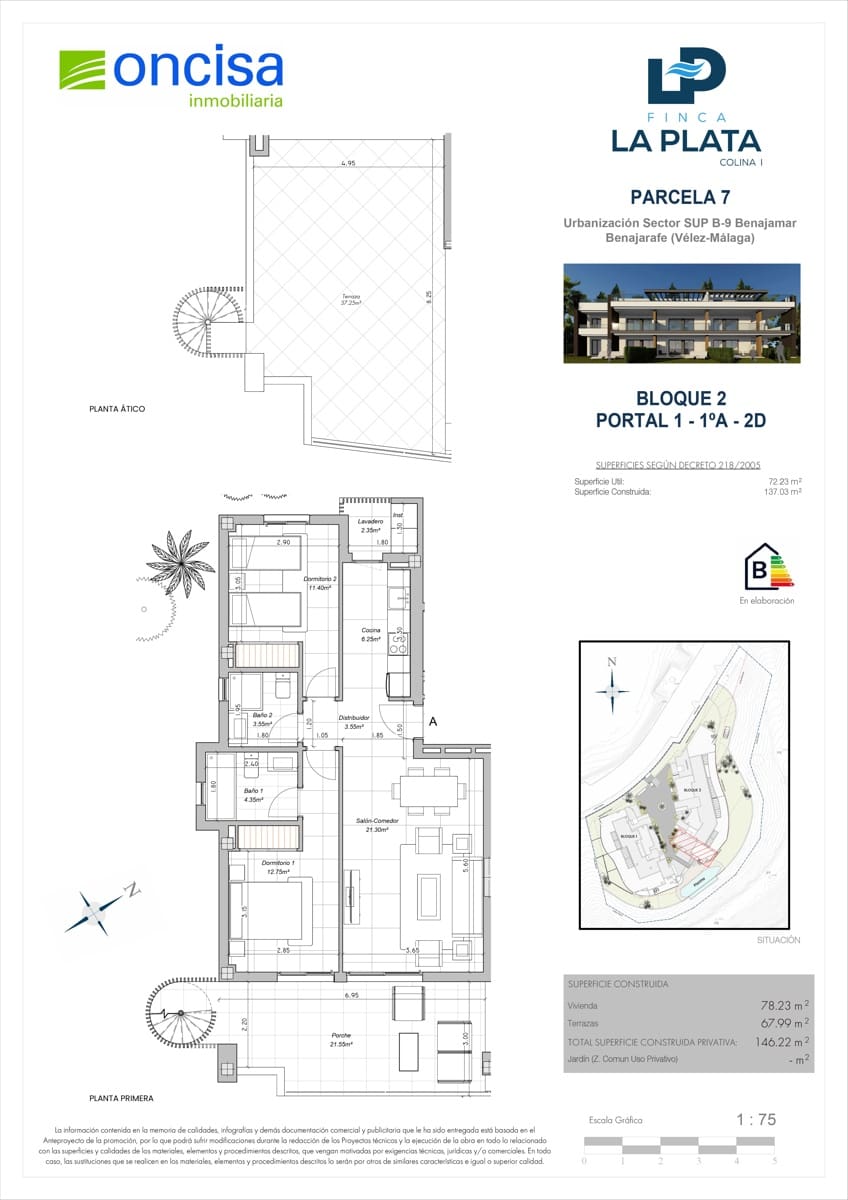 Piso de 2 habitaciones en Benajarafe en venta con piscina garaje - 523.000 € (Ref: 9610814)