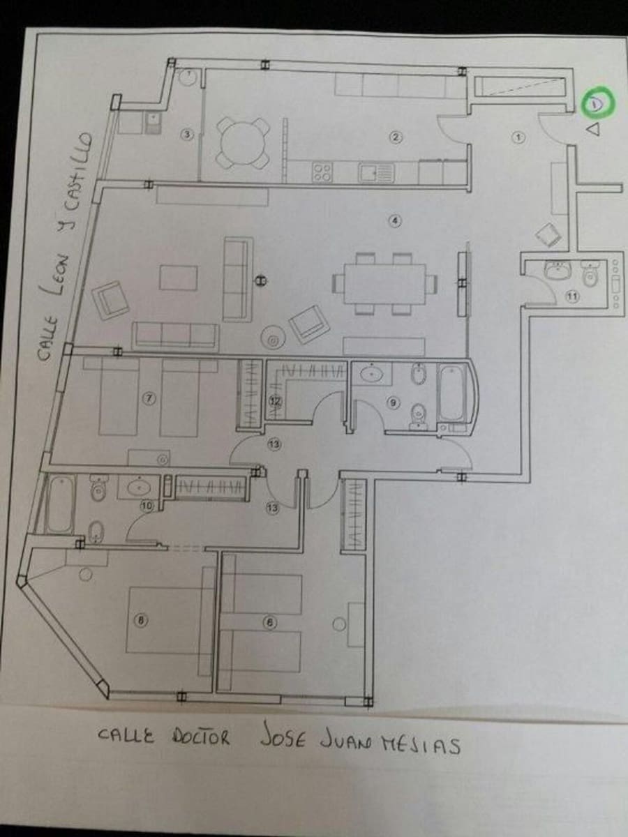 3 makuuhuone Huoneisto myytävänä paikassa Las Palmas de Gran Canaria mukana 
autotalli - 465 000 € (Ref: 9420522)