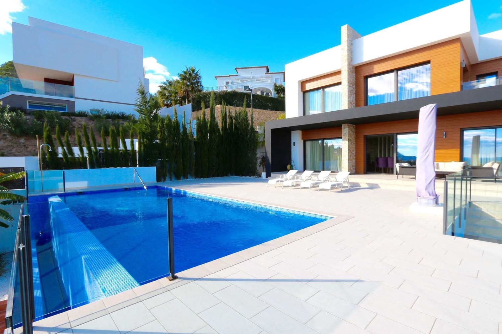 5 soverom Villa til salgs i Altea la Vella med svømmebasseng garasje - € 2 200 000 (Ref: 7459204)