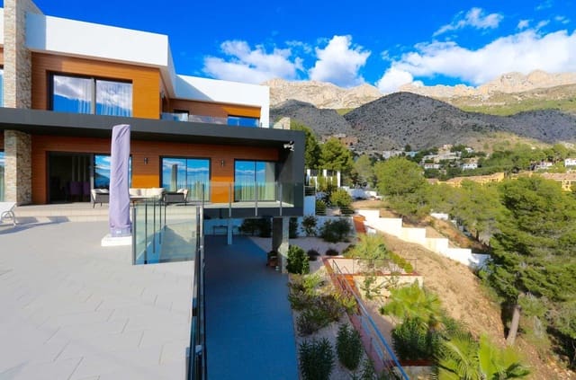 5 soverom Villa til salgs i Altea la Vella, Altea med svømmebasseng garasje - € 2 200 000 (Ref: 7459204)