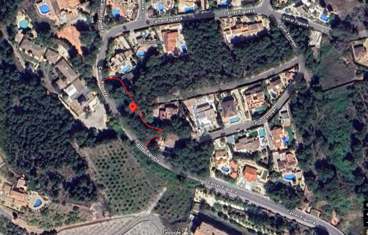 Grunde uden byggetilladelser til salg i Altea la Vella - € 75.000 (Ref: 8372528)