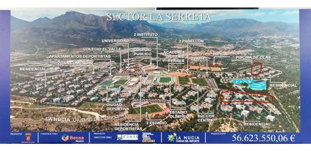 Ubebygd land til salgs i La Nucia - € 175 000 (Ref: 8461498)