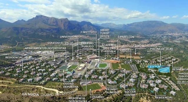 Ubebygd land til salgs i La Nucia - € 175 000 (Ref: 8461498)