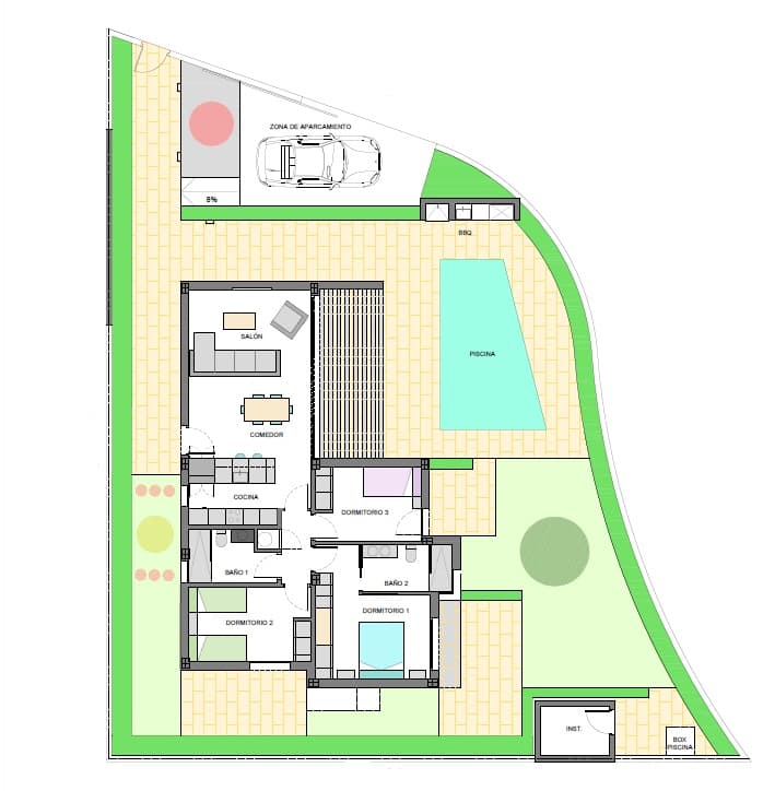 3 Zimmer Villa zu verkaufen in Polop mit Pool Garage - 549.000 € (Ref: 9129448)