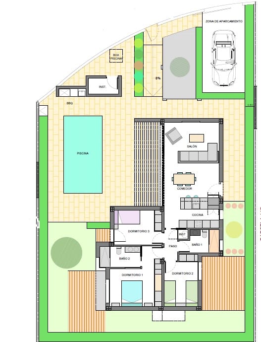 3 Zimmer Villa zu verkaufen in Polop mit Pool Garage - 549.000 € (Ref: 9129448)