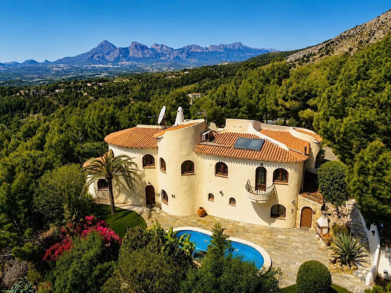 4 sovrum Villa till salu i Altea la Vella med pool garage - 1 520 000 € (Ref: 9909965)