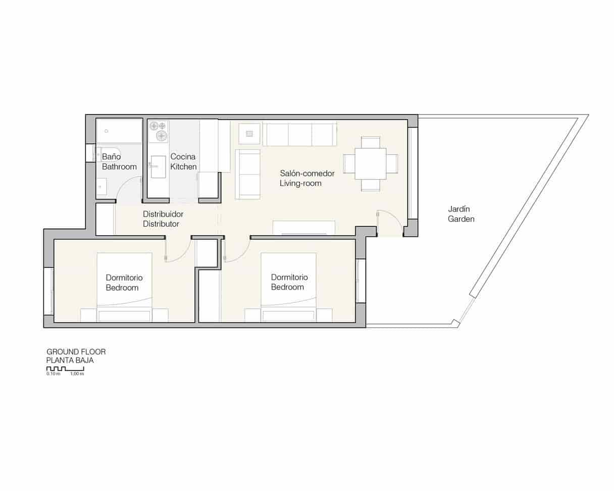 2 Zimmer Bungalow zu verkaufen in Torrevieja - 127.900 € (Ref: 9822872)