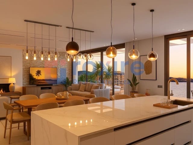 2 slaapkamer Penthouse te koop in Sant Antoni de Portmany met zwembad garage - € 1.070.000 (Ref: 9075301)