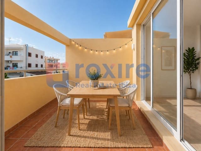 3 makuuhuone Huoneisto myytävänä paikassa San Jose / Sant Josep de Sa Talaia mukana 
autotalli - 598 000 € (Ref: 9774349)