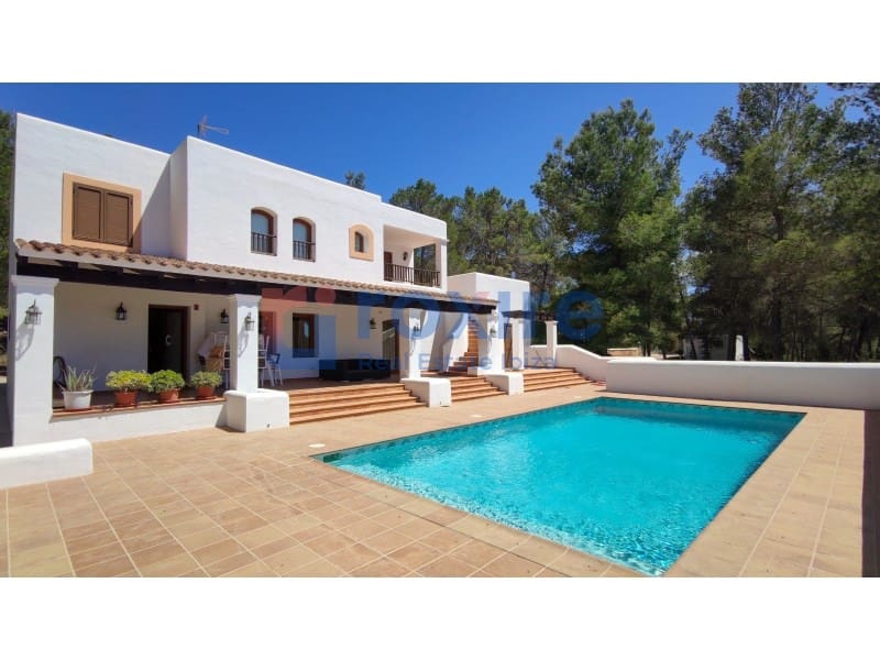 4 makuuhuone Huvila vuokrattavana paikassa Sant Antoni de Portmany mukana uima-altaan 
autotalli - 10 000 € (Ref: 9778031)