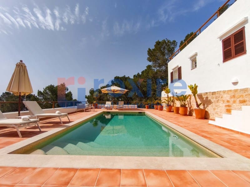 6 slaapkamer Villa te huur in Es Cubells met zwembad - € 12.000 (Ref: 9778037)
