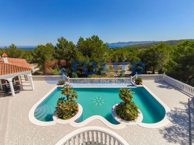 5 makuuhuone Huvila vuokrattavana paikassa Cala Tarida, San Jose / Sant Josep de Sa Talaia mukana uima-altaan 
autotalli - 10 000 € (Ref: 9857624)