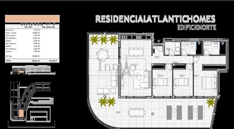 2 bedroom Apartment for sale in Costa Adeje with pool garage - € 585,000 (Ref: 7419955)