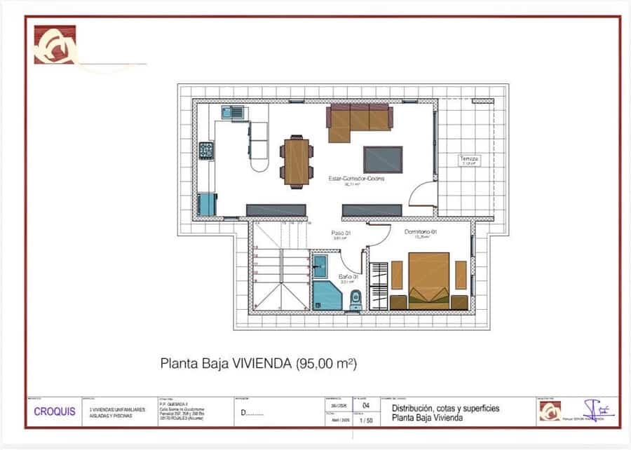 3 makuuhuone Huvila myytävänä paikassa Ciudad Quesada mukana uima-altaan - 385 000 € (Ref: 10025999)
