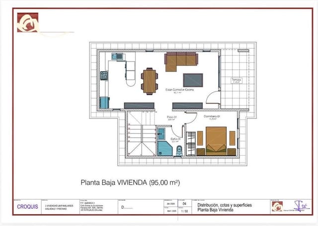 3 makuuhuone Huvila myytävänä paikassa Ciudad Quesada, Rojales mukana uima-altaan - 385 000 € (Ref: 10025999)