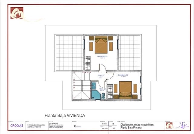 3 makuuhuone Huvila myytävänä paikassa Ciudad Quesada, Rojales mukana uima-altaan - 385 000 € (Ref: 10025999)