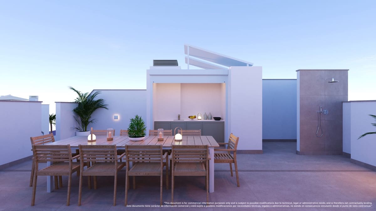 2 camera da letto Appartamento in vendita in Torre de la Horadada con piscina - 375.000 € (Rif: 10116490)