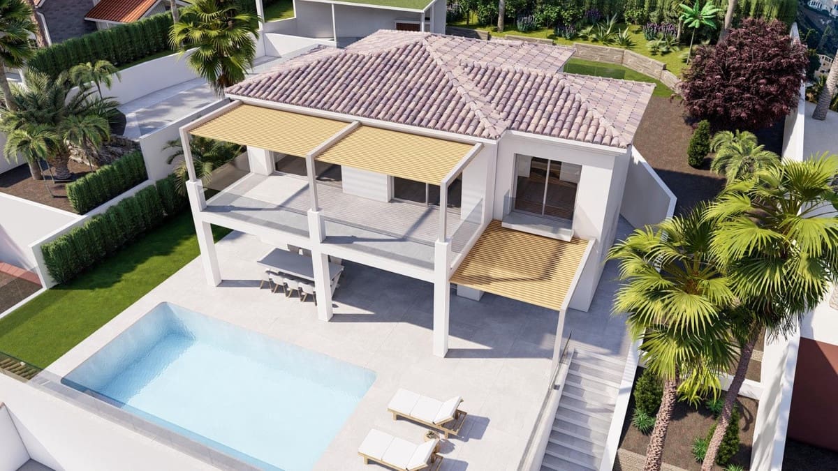 3 sovrum Villa till salu i Altea med pool garage - 1 650 000 € (Ref: 10116513)