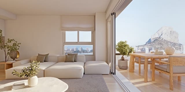 2 Zimmer Apartment zu verkaufen in Canuta, Calpe / Calp mit Pool Garage - 435.000 € (Ref: 10116611)