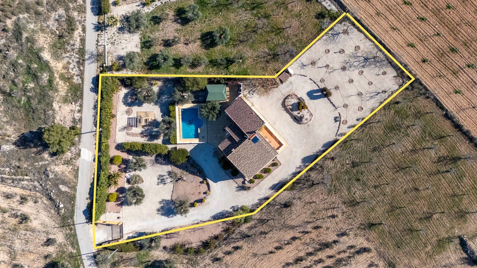 3 sovrum Finca/Hus på landet till salu i La Zarza med pool garage - 395 000 € (Ref: 10116789)