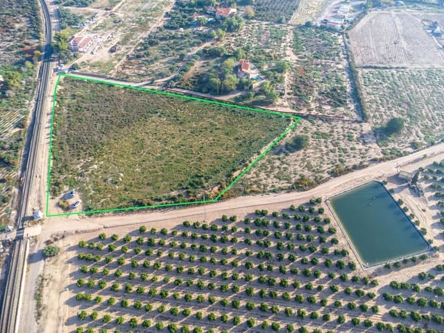Terreno Não Urbanizado para venda em Crevillente / Crevillent - 70 000 € (Ref: 10116838)