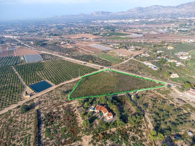 Terreno Não Urbanizado para venda em Crevillente / Crevillent - 70 000 € (Ref: 10116838)