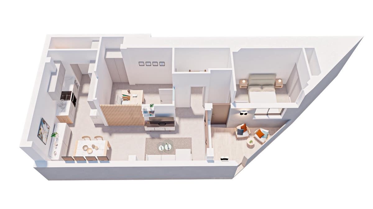 1 Zimmer Apartment zu verkaufen in Pilar de la Horadada - 99.900 € (Ref: 10132267)