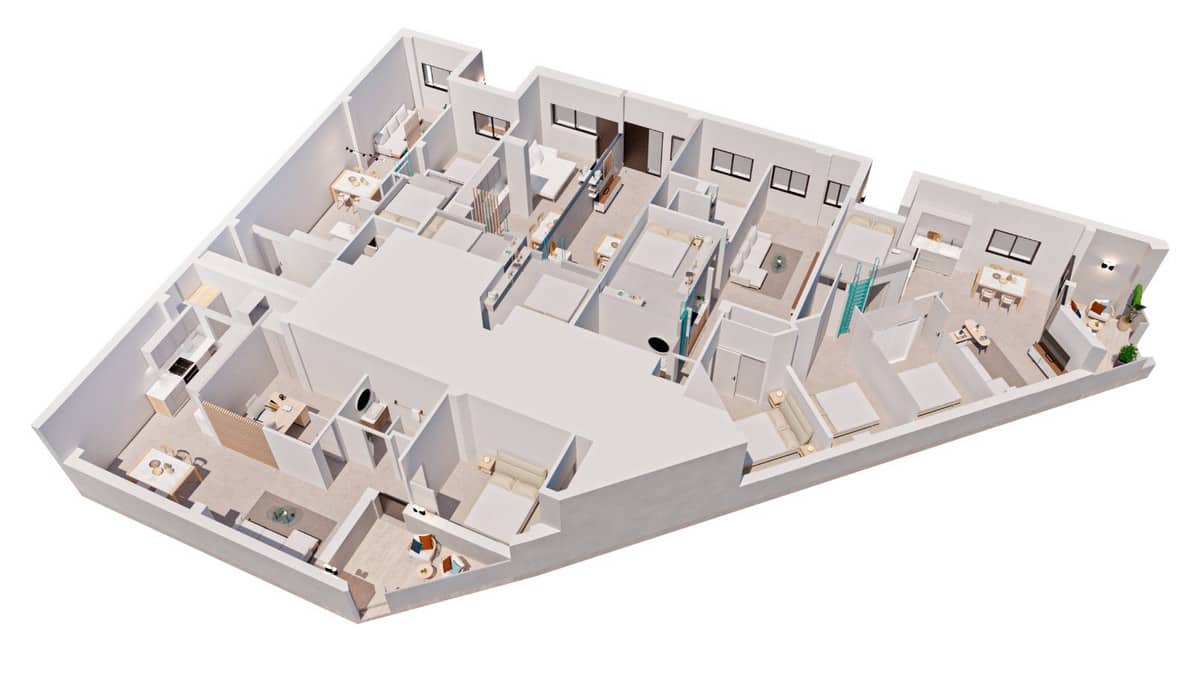 1 Zimmer Apartment zu verkaufen in Pilar de la Horadada - 99.900 € (Ref: 10132267)