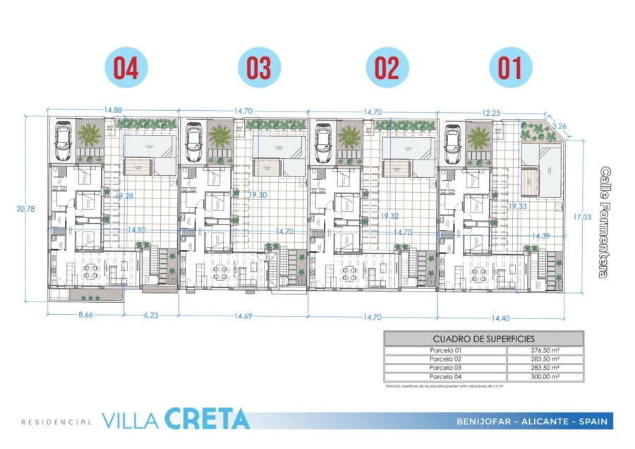 Chalet de 3 habitaciones en Benijófar en venta - 419.900 € (Ref: 7844281)