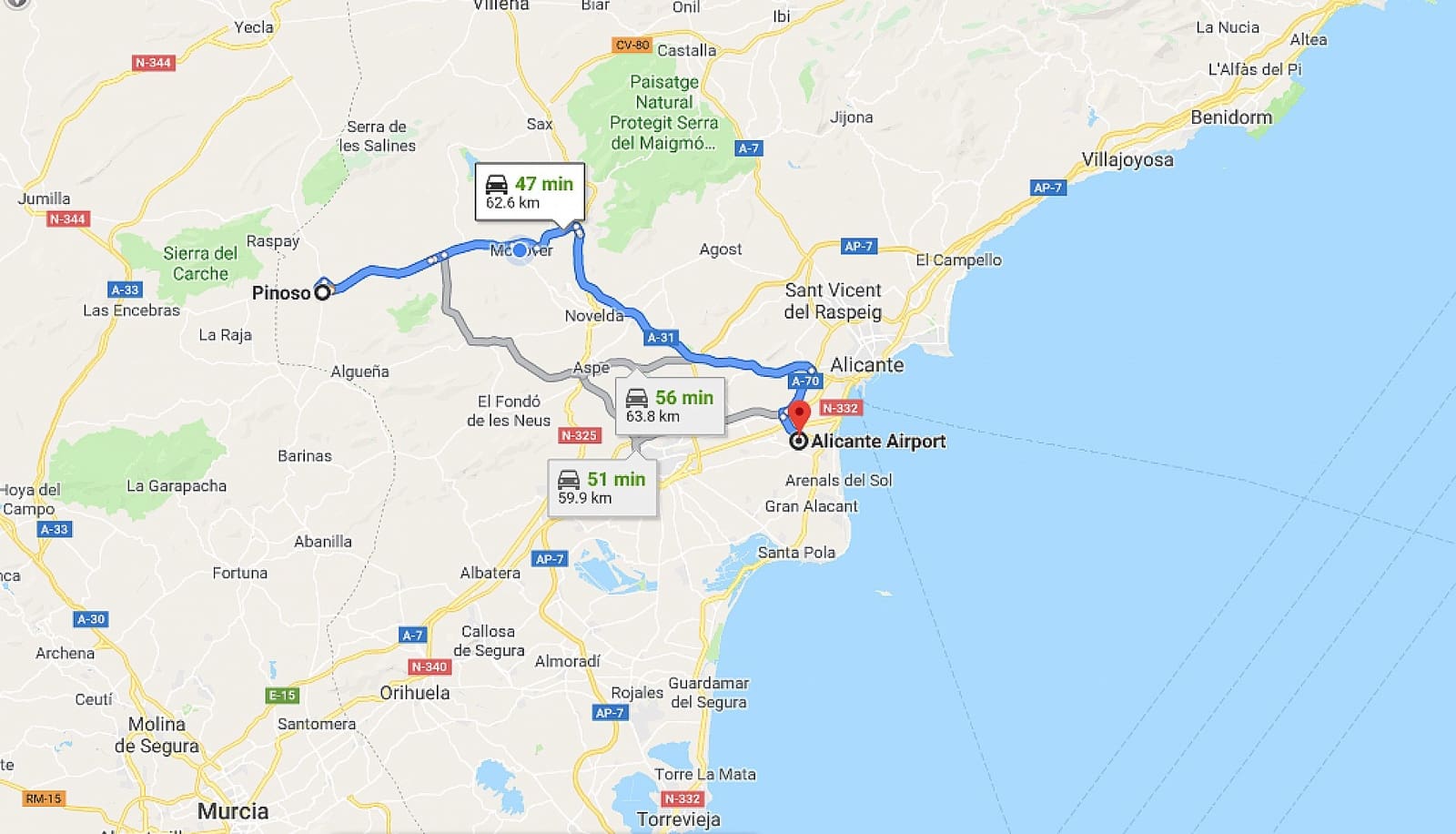 3 bedroom Villa for sale in Pinoso with garage - € 398,000 (Ref: 8397339)