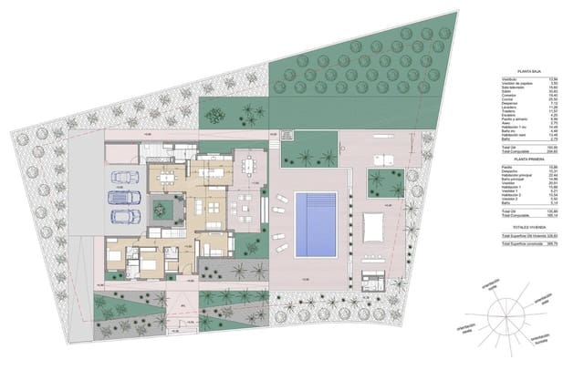 7 soveværelse Villa til salg i Molina de Segura med garage - € 1.280.000 (Ref: 8878455)