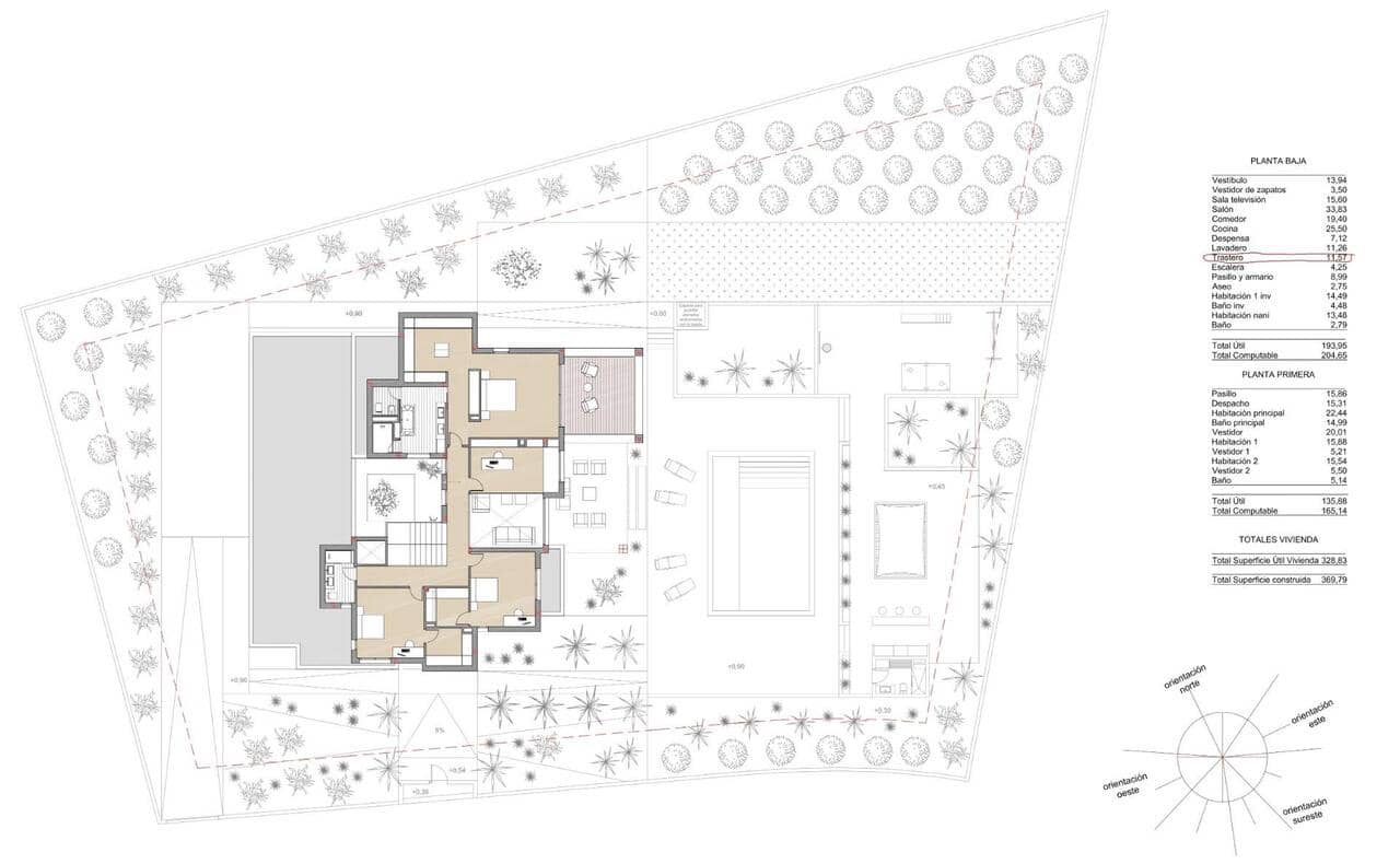 7 sovrum Villa till salu i Molina de Segura med garage - 1 280 000 € (Ref: 8878455)