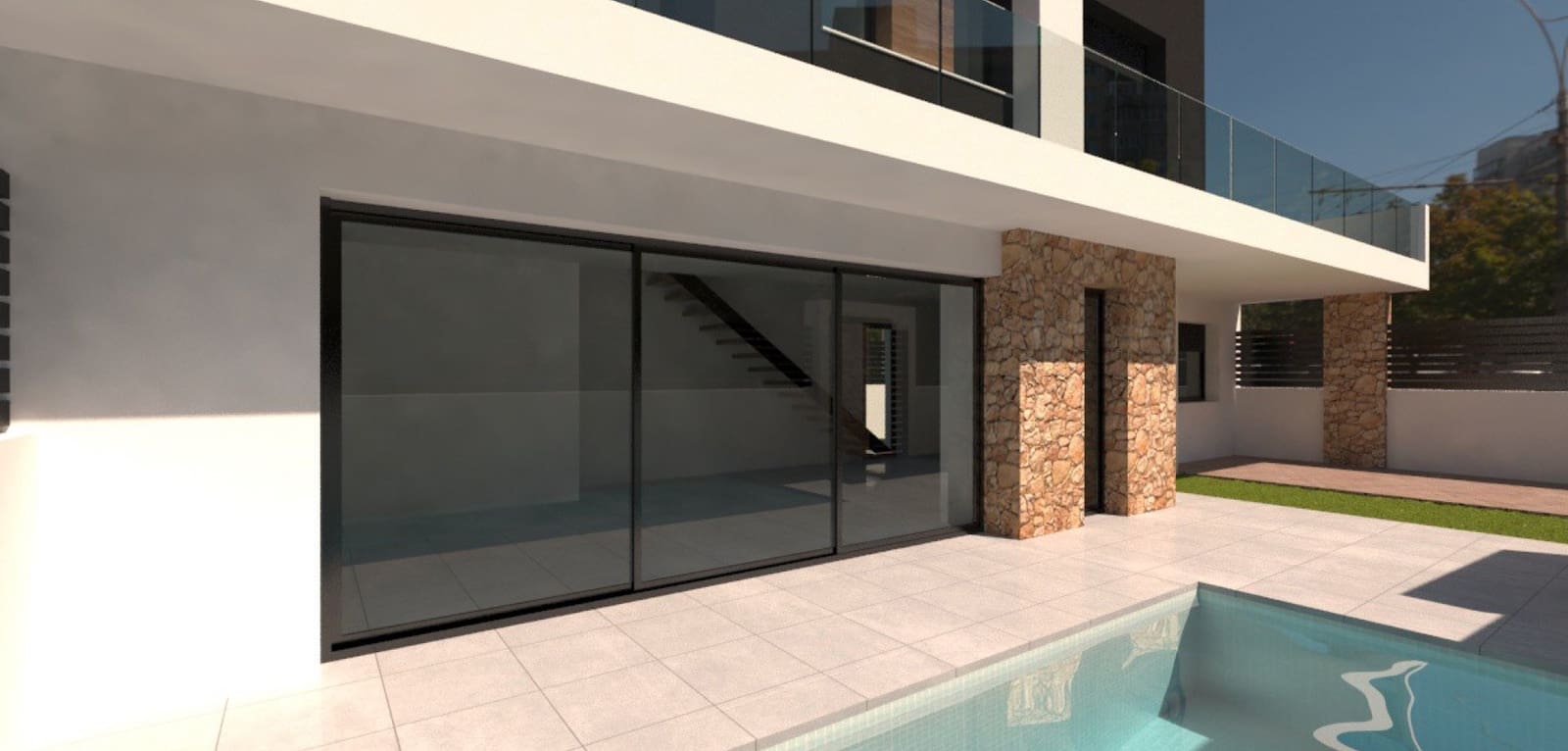 3 soveværelse Semi-Rækkehus til salg i Los Montesinos med swimmingpool - € 398.000 (Ref: 9184387)