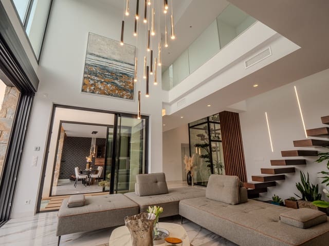 4 sypialnia Willa na sprzedaż w Orihuela Costa, Orihuela z basenem garażem - 2 880 000 € (Ref: 9193123)